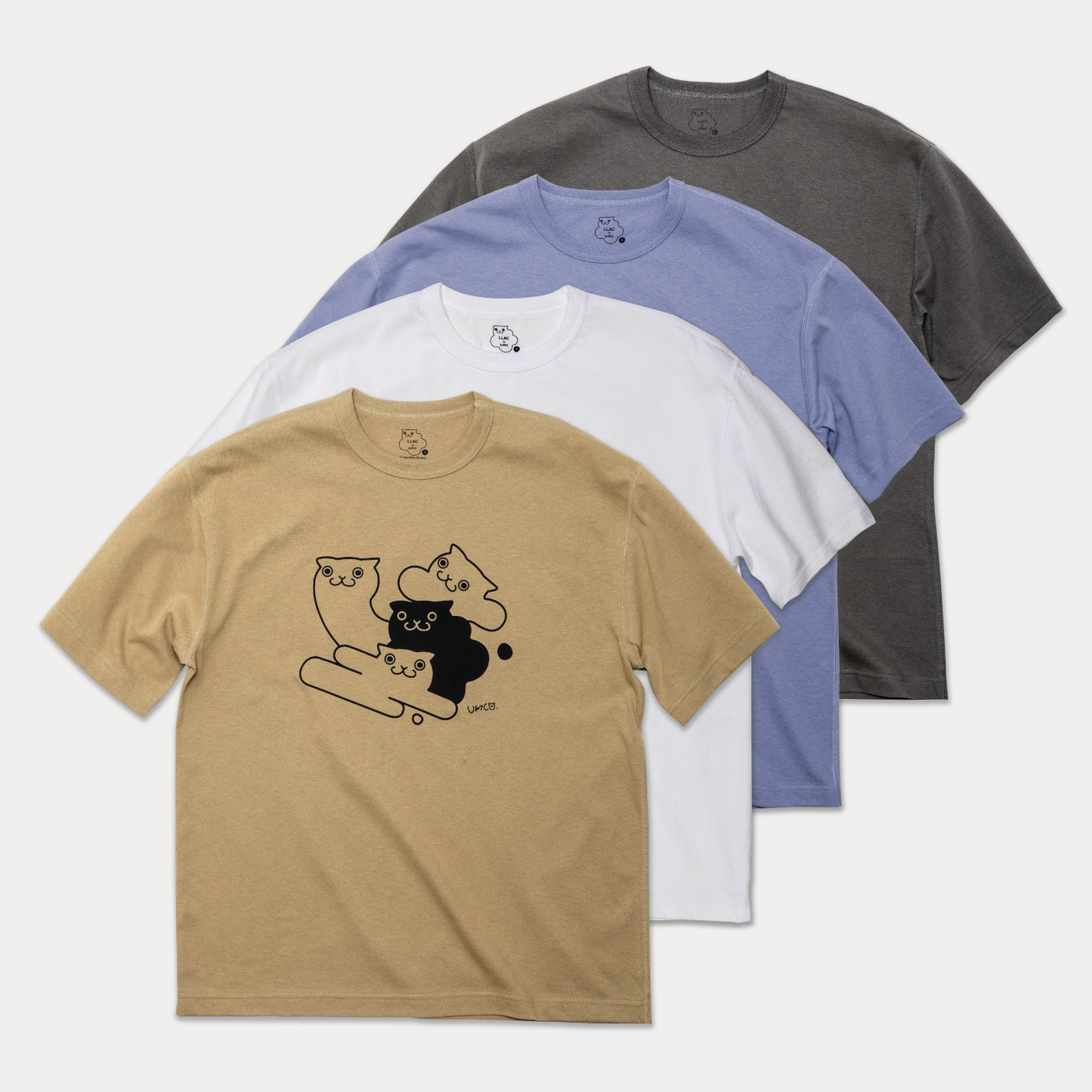 【Free Shipping】「LLAC × umc」 Original Super Pop Tee Beige