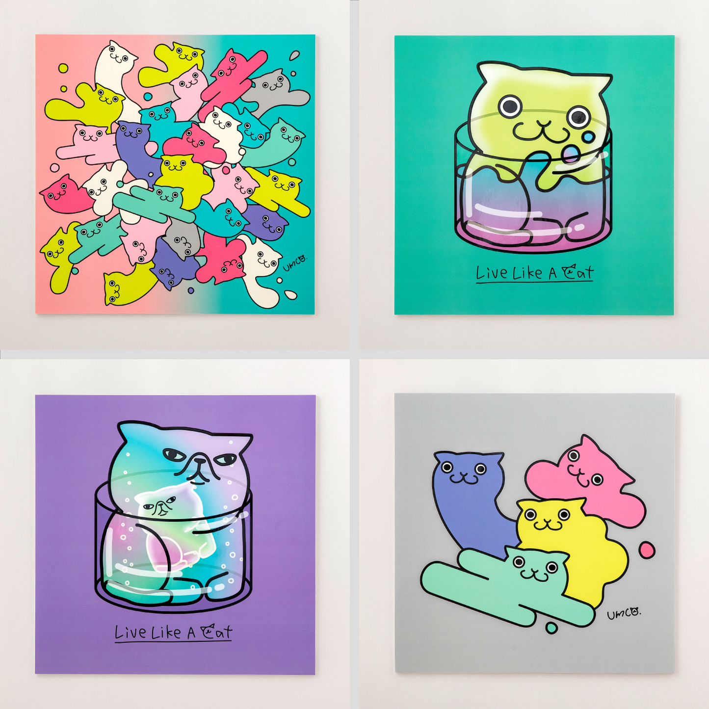 「LLAC」Poster In Green