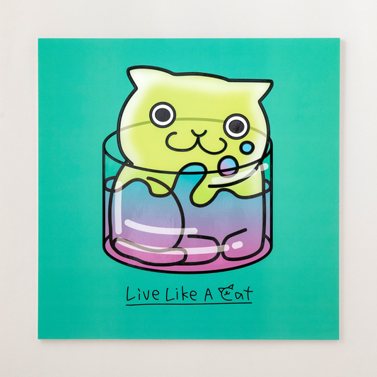 「LLAC」Poster In Green