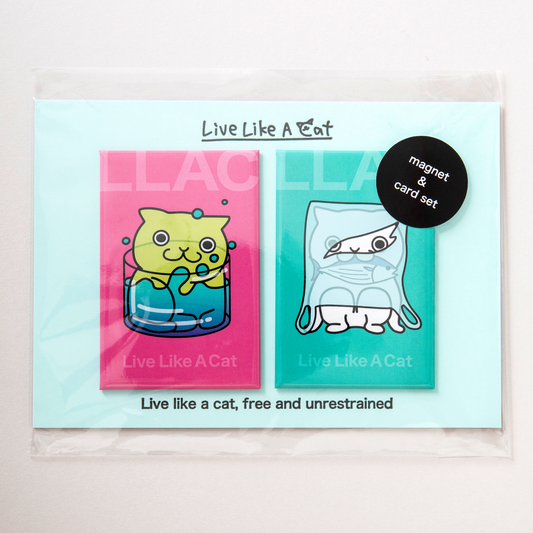 Magnet Post Card Set A