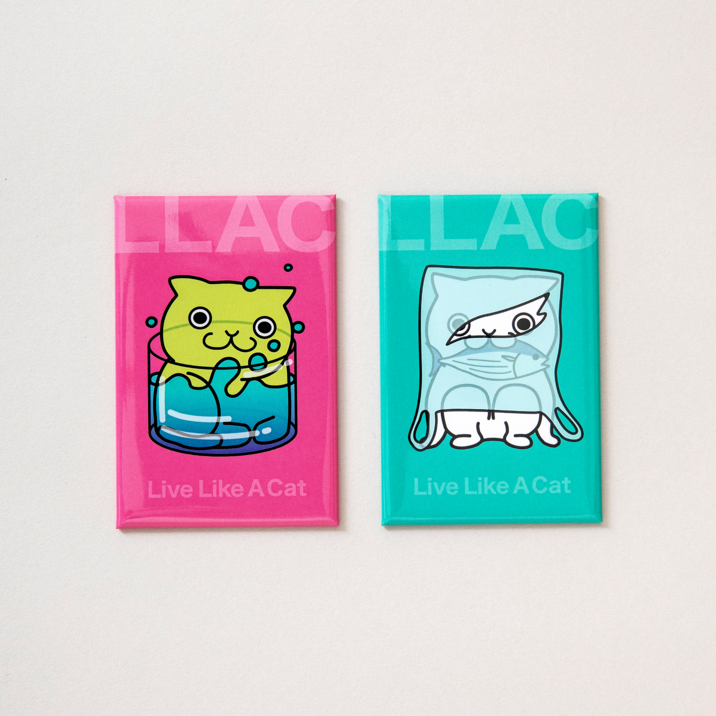 Magnet Post Card Set A