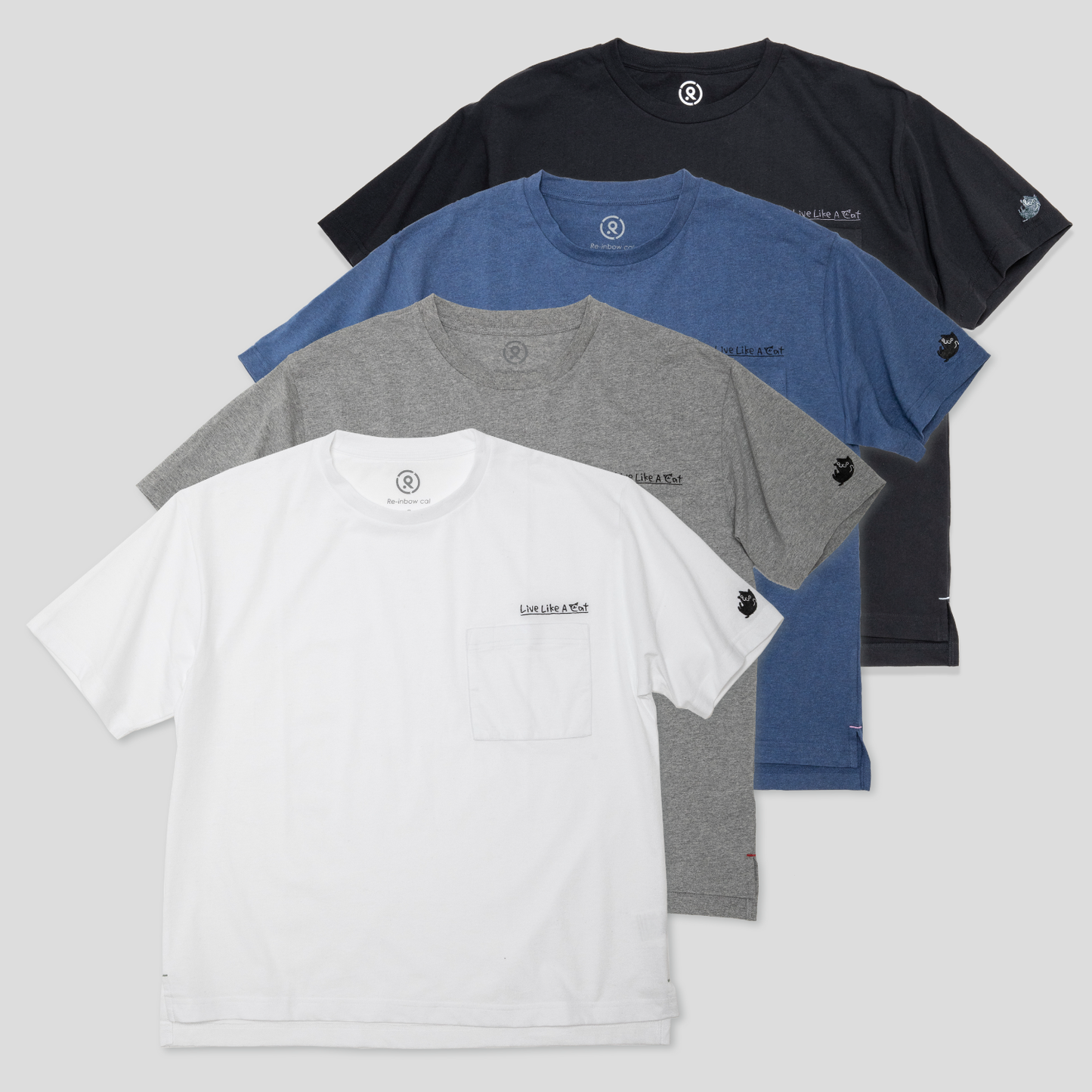1日気ままに過ごすTシャツ BLACK