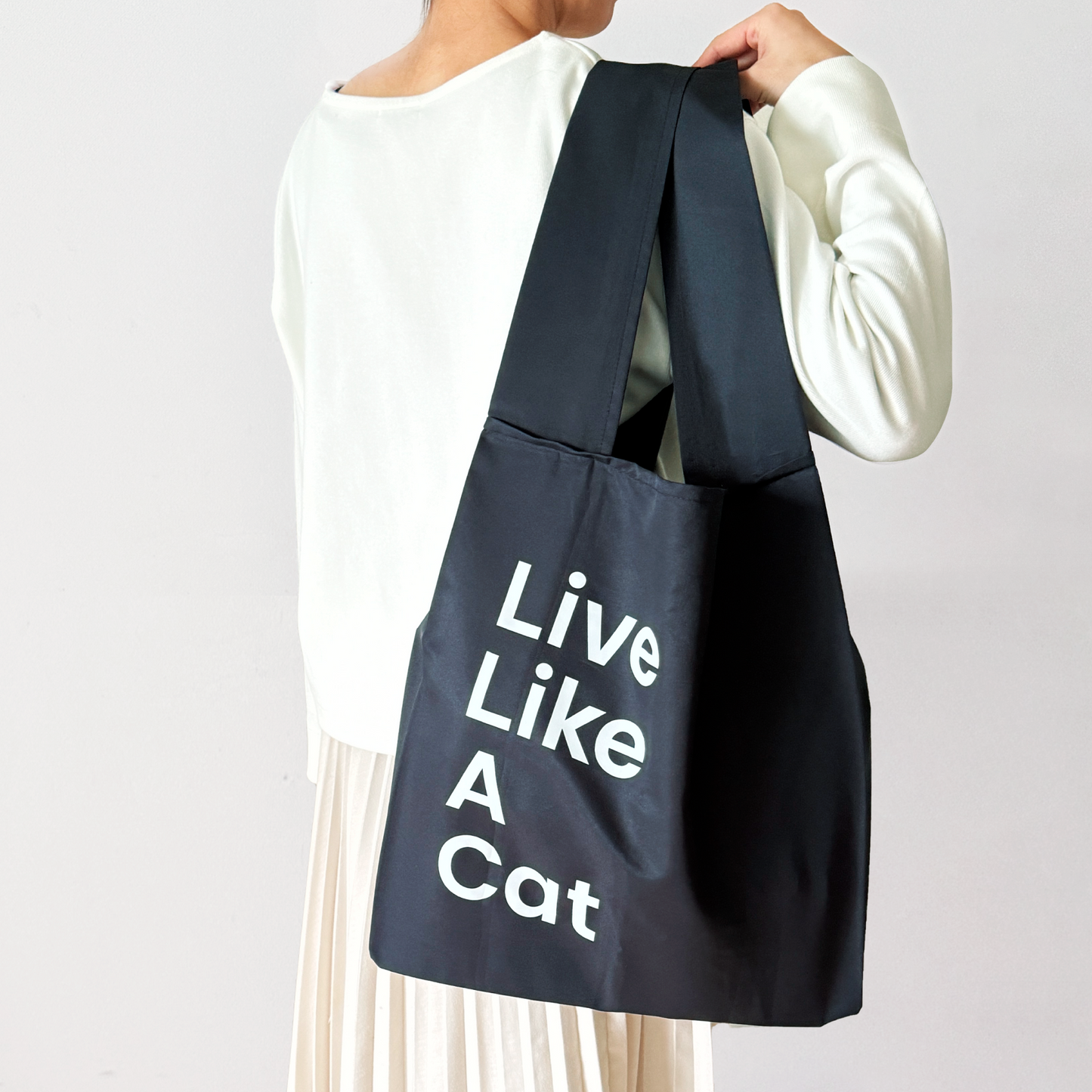 LLAC Logo Eco Bag Black