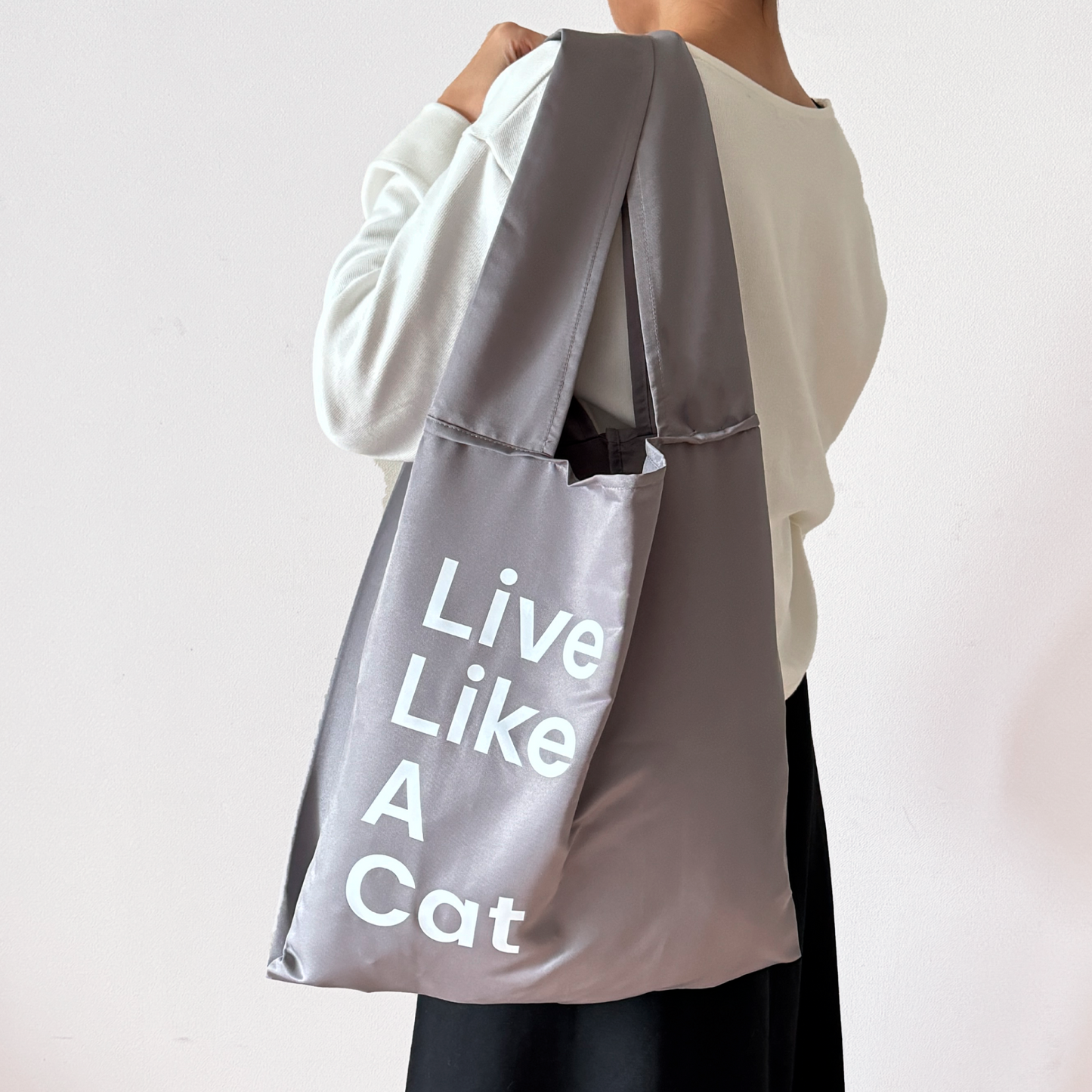 LLAC Logo Eco Bag Gray