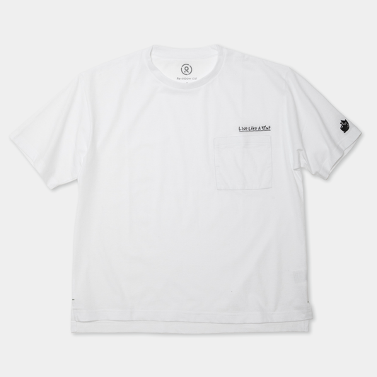 1日気ままに過ごすTシャツ WHITE