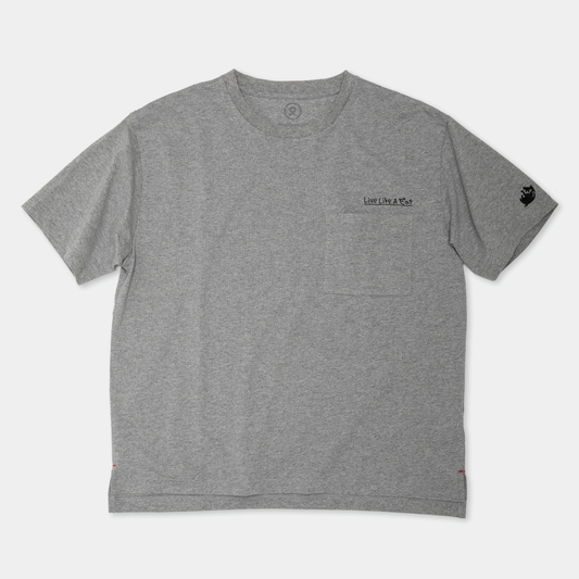 1日気ままに過ごすTシャツ LIGHT GRAY