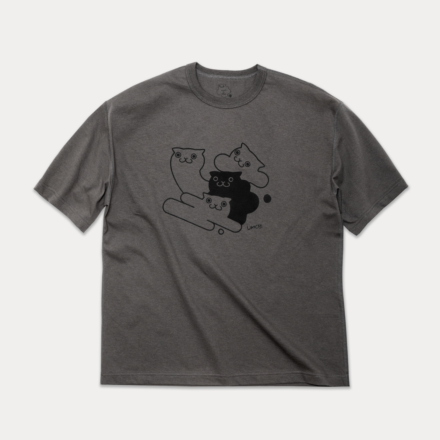 「LLAC × umc」 Original Super Pop Tee Gray