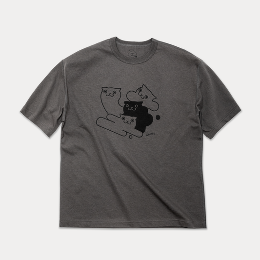「LLAC × umc」 Original Super Pop Tee Gray