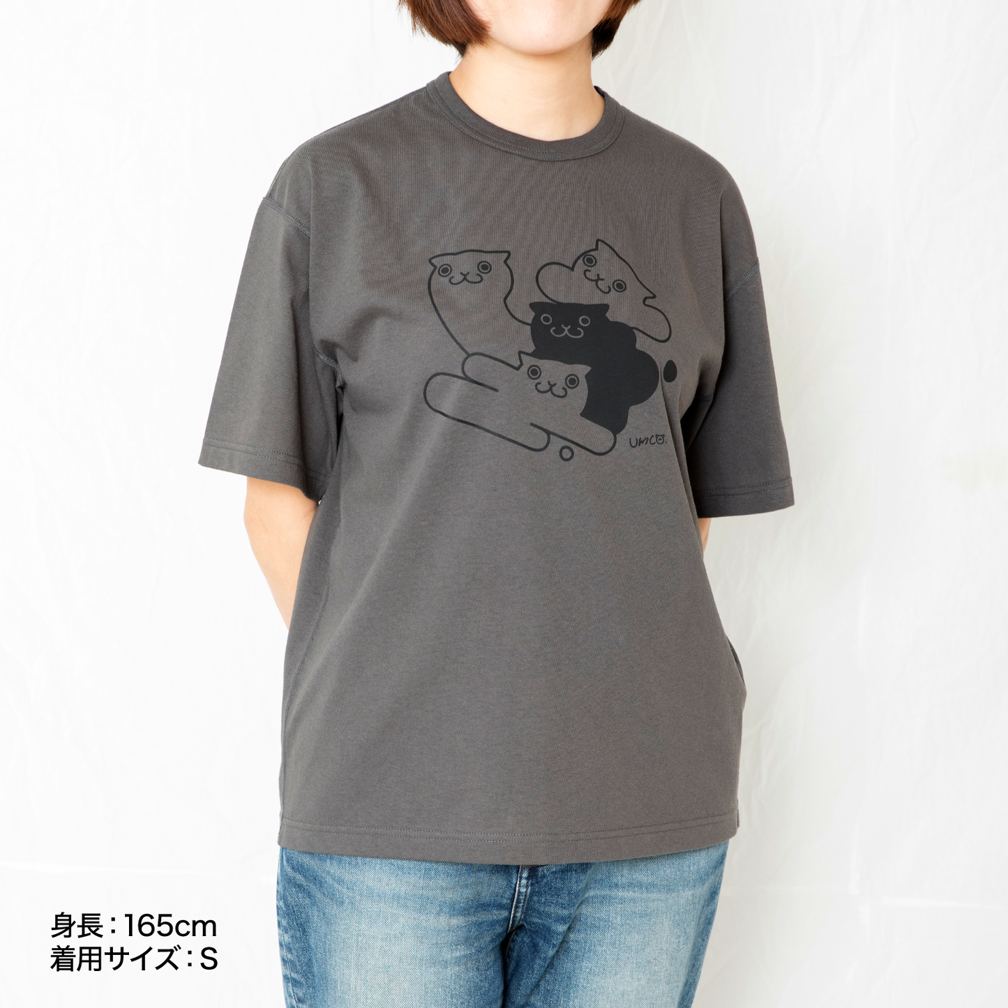 「LLAC × umc」 Original Super Pop Tee Gray