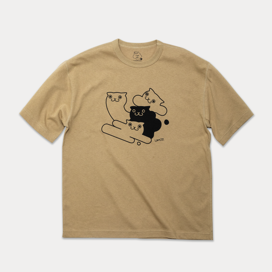「LLAC × umc」 Original Super Pop Tee Beige
