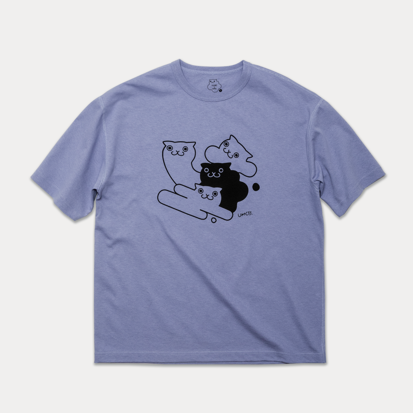 「LLAC × umc」 Original Super Pop Tee Blue
