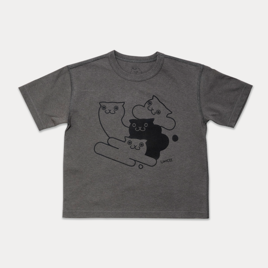 「LLAC × umc」 Original Super Pop Tee (KIDS) Gray