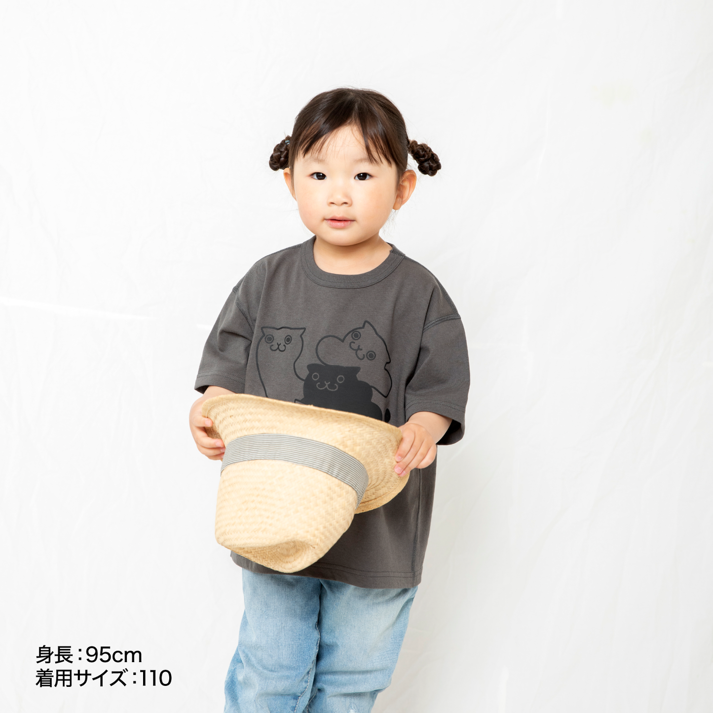 「LLAC × umc」 Original Super Pop Tee (KIDS) Gray