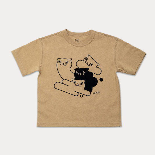「LLAC × umc」 Original Super Pop Tee (KIDS) Beige
