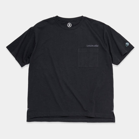 T-Shirt for a Carefree Day - BLACK