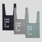 LLAC Logo Eco Bag Gray